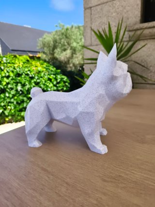 Figura Bulldog Francés 3D