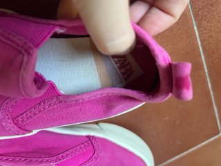 Zapatos Zara Niña Rosa talla 25