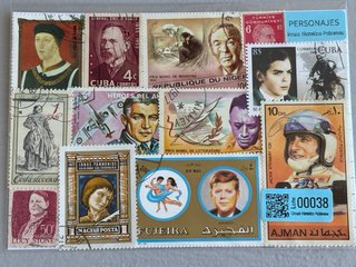 Sellos correos Personajes Célebres 00038