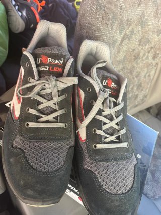 Zapatillas U-Power Red Lion Negras/Gris