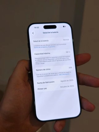 iPhone 17 Pro 256GB Azul Como Nuevo