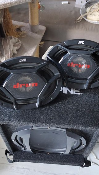 Lote equipo de sonido para coche