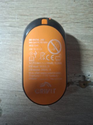 Calentador de manos Crivit 5200mAh