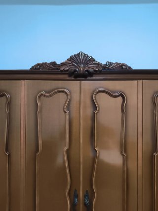 Armario vintage 6 puertas + 3 cajones