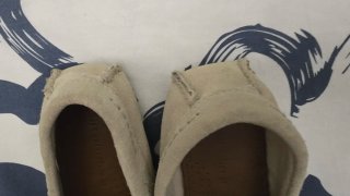 Zapatos niño Zara beige