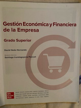 Gestión Económica y Financiera de la Empresa CFGS