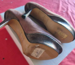 Zapatos LODI Peep Toe Ante Talla 37