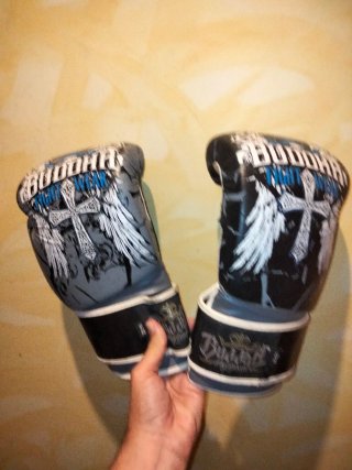 Guantes Boxeo Buddha Fight Wear Dark An