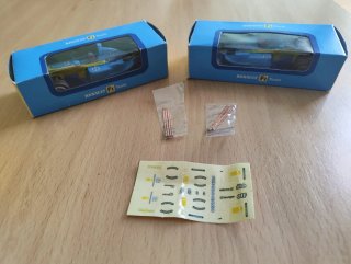 Coches F1 Renault Scalextric Slot 2 uds