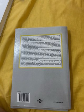 Manual de historia del derecho
