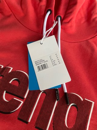 Sudadera Arena Roja Eléctrica