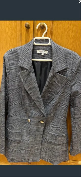 Chaqueta de traje cuadros Morgan