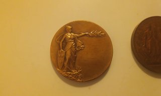 Medallas Francia y Suecia