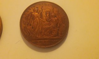 Medallas Francia y Suecia