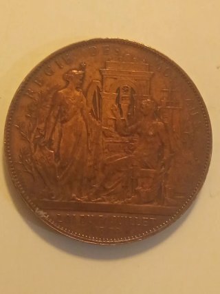 Medallas Francia y Suecia