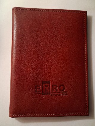 Porta carte di credito ERRO rosso