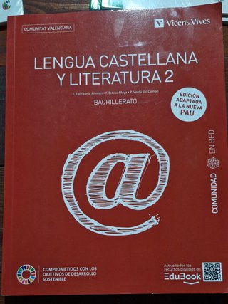 Lengua castellana y Literatura 2. Comunitat Val...