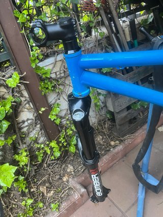 Cuadro Bicicleta Dirt Spank Azul