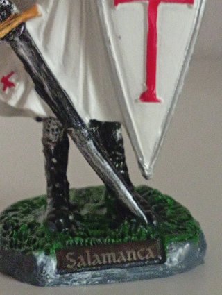 Figura Caballero Templario Resina