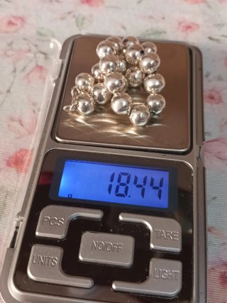 Pulsera Bolas Plata de Ley