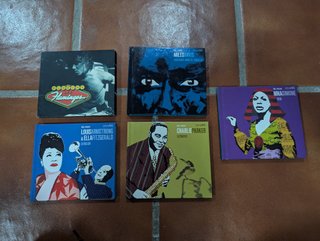 Lote 5 CD Bunbury Flamingos + 4 CD Jazz