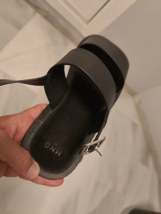 Sandalias Mango Negras Talla 43
