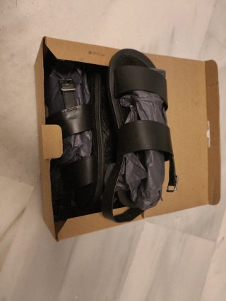 Sandalias Mango Negras Talla 43