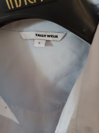 Camicia TALLY WEiJL donna azzurra taglia S