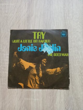 Single Janis Joplin - Try / One Good Man
