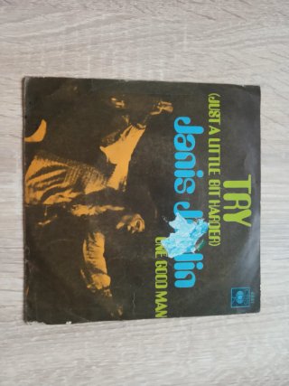 Single Janis Joplin - Try / One Good Man