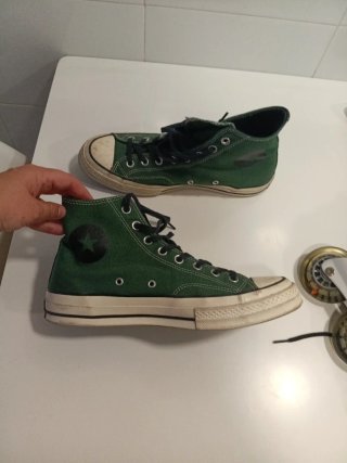 Converse Botas Talla 43 Verde