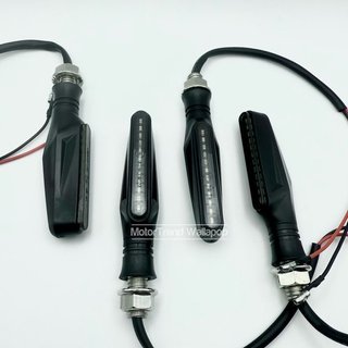 4x Intermitentes moto led homologados dinámicos