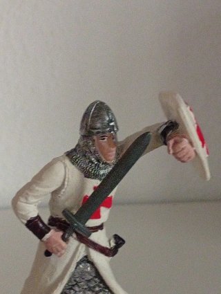 Figura Caballero Templario Resina