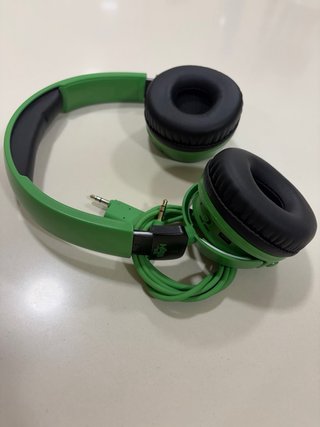 Auriculares Minecraft Creeper Verdes