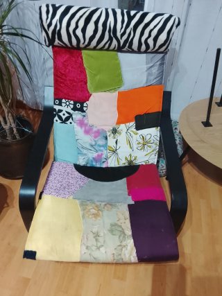 Silla Ikea Patchwork
