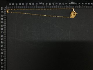 E748494-0 CADENA ORO 18K CON CIRCONITA 21CM