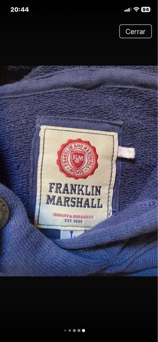 Sudadera Franklin Marshall Talla L Azul