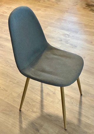 Sillas de comedor tela y madera