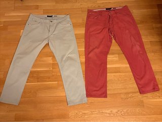 2 Pantalones Massimo Dutti Talla 44