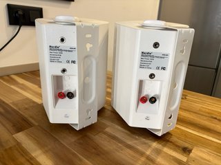 Pareja Altavoces Exterior Herdio HOS-501 Blancos