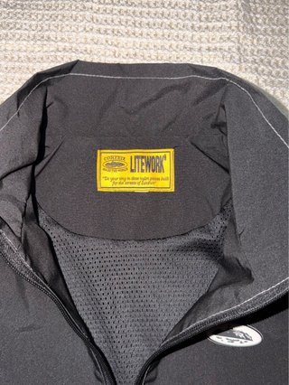 Chaqueta negra bordada de Corteiz, Casual Style