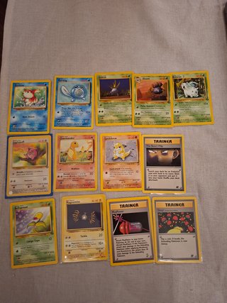 Pack Cartas Pokémon Vintage