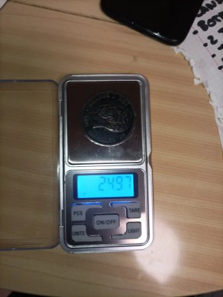 Moneda 5 Pesetas 1871 Amadeo I Plata