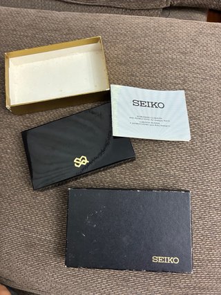 Caja de reloj Seiko Quartz
