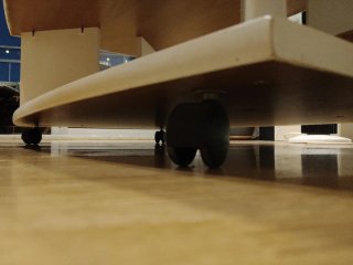 Mesa de centro de madera blanca