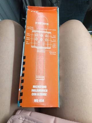 Micrófono Karaoke Inalámbrico con Altavoz
