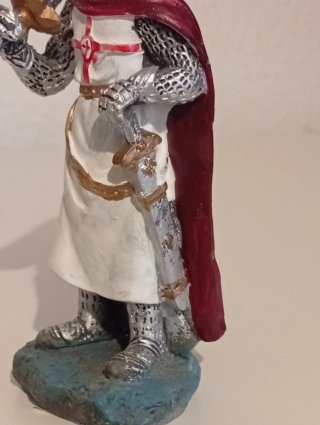 Figura Caballero Templario Resina