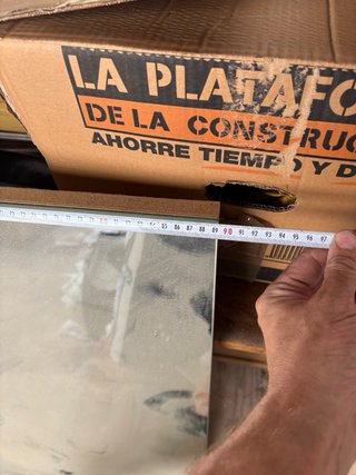 Espejo grande de cristal