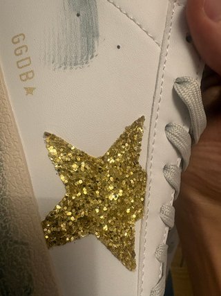 Golden Goose Zapatillas Blanco y Dorado