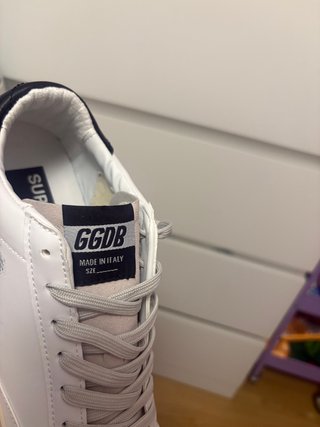 Golden Goose Zapatillas Blanco y Dorado